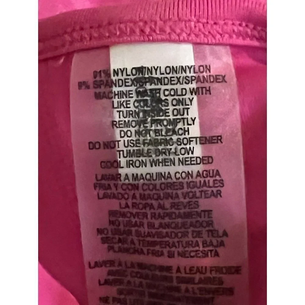 Calvin Klein Performance Printed Strappy-Back Tank Top Women's Extra Small NWT